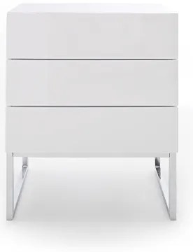 Noptieră ROCKY XL, albă