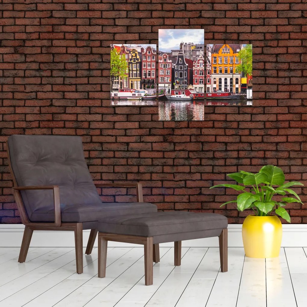 Tablou - Amsterdam, case de dans (90x60 cm)