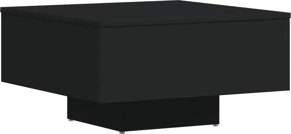 vidaXL Măsuță de cafea, negru, 60x60x31,5 cm, lemn prelucrat