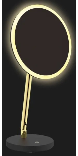 Deante ADI_Z812-LED Oglindă cosmetică reîncărcabilă pentru baie SILIA, LED 5 V, 5000 mAh, 2700–6500 K, IP44