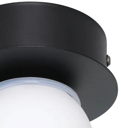 Plafonieră LED pentru baie Eglo 900659 MOSIANO LED/3,3W/230V IP44 negru