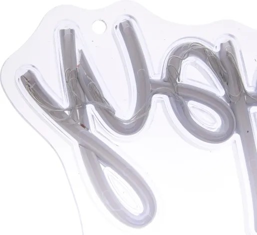 Atmosphera - Decorațiune neon LED de perete HAPPY BIRTHDAY LED/5V