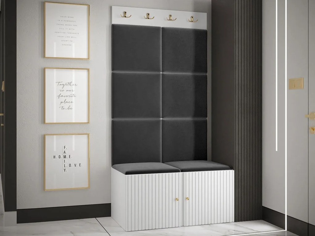 Mobilier hol Tewarota Slim IV (Alb + Bej) . 1104844