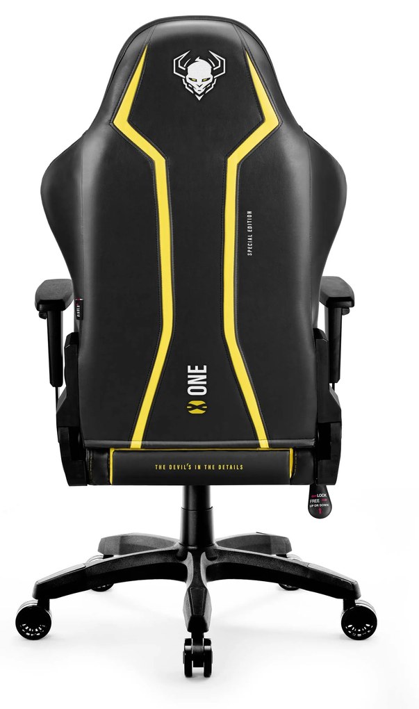 Scaun gaming Diablo X-One 2.0 Normal Size: Electric Yellow / galben