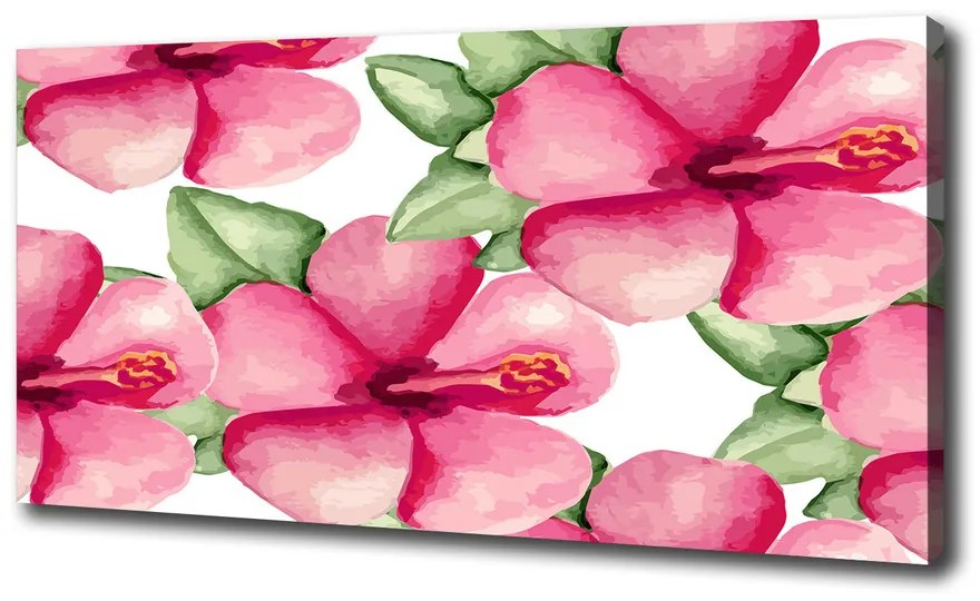 Tablou pe pânză canvas Flori tropicale