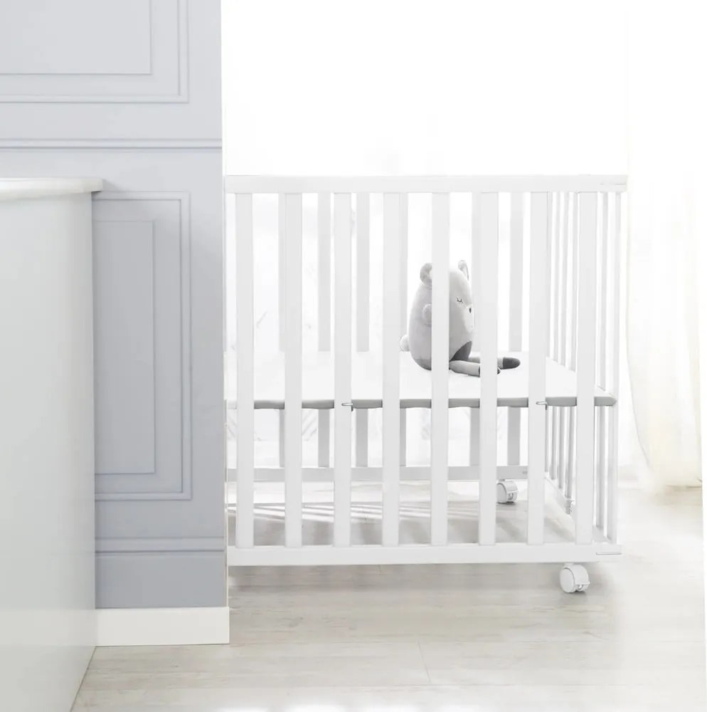 Țarc pentru copii alb 100x75 cm – Roba