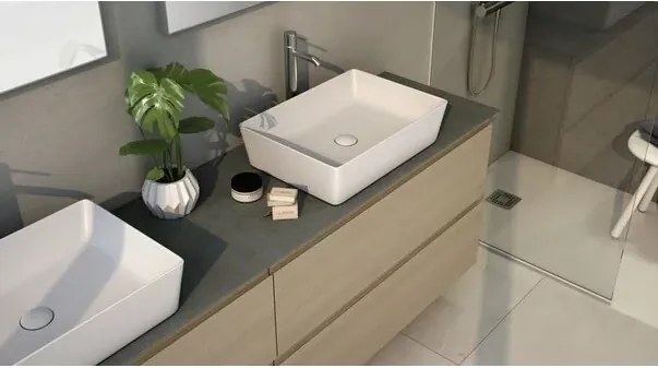 Lavoar cappuccino rectangular Rak Feeling 50x36 cm