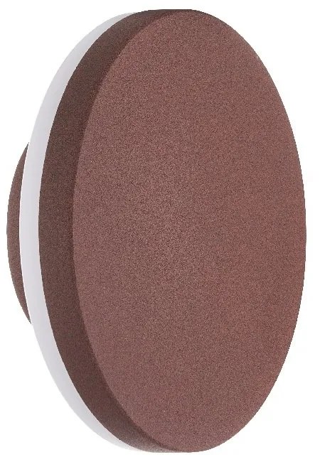 Aplica LED de perete iluminat exterior ambiental IP54 BORA corten