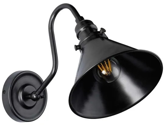 Aplică Elstead PV1-OB PROVENCE 1xE27/60W/230V negru