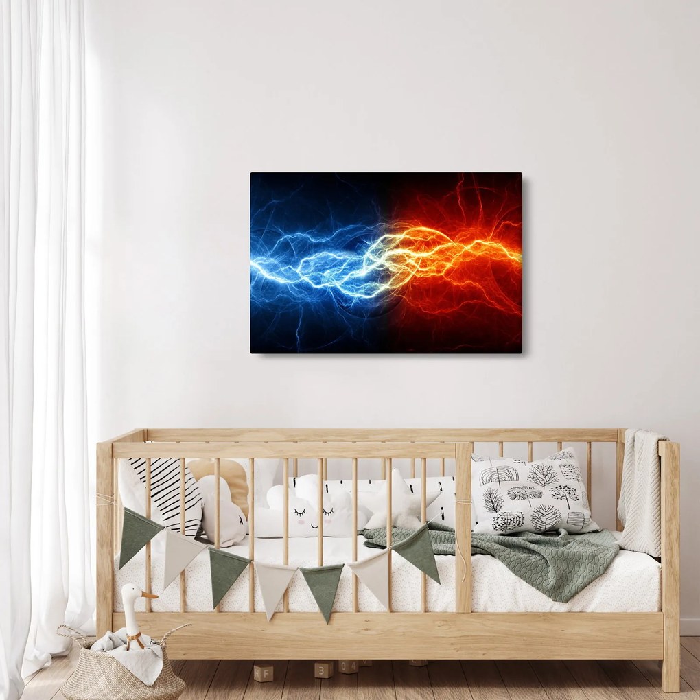 Tablou cu tensiunea de curent (90x60 cm)