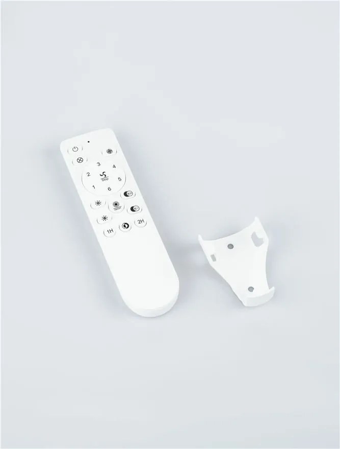 Lustra LED cu ventilator si telecomanda exterior IP54 BRIZZY