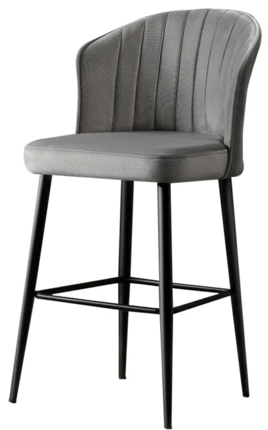 Set de scaune de bar Rubi Grey, 4 buc., 4 buc