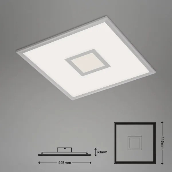 Plafonieră LED RGB dimabilă Brilo CENTRO LED/24W/230V Wi-Fi Tuya + telecomandă