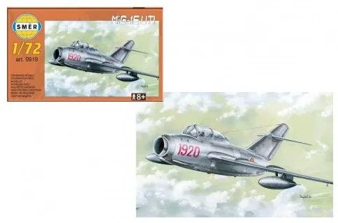 Model MiG-15 UTI 1:72, 14 x 25 x 5 cm