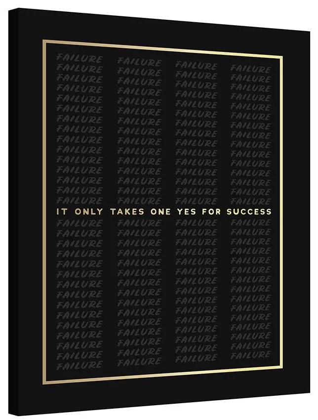 It only takes one YES for success