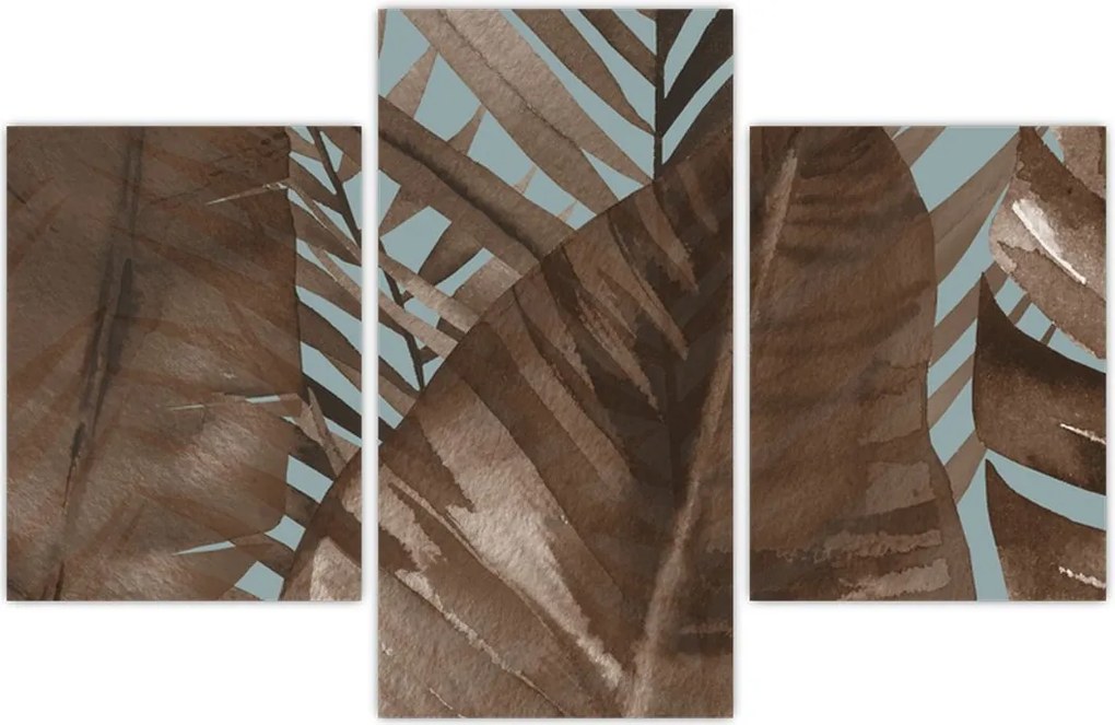 Tablou - Frunze de palmier acvarel (90x60 cm)