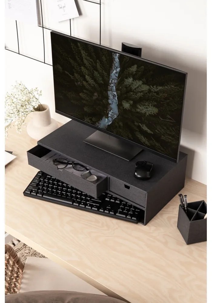 Organizator pentru sertar-pentru documente din carton Ted Canvas Paper Laminate – Bigso