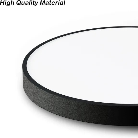 Immax NEO 07314L-LED Plafonieră dimabilă SEMPLICI 128W/230V Ø100 cm Wi-FiTuya negru + telecomandă