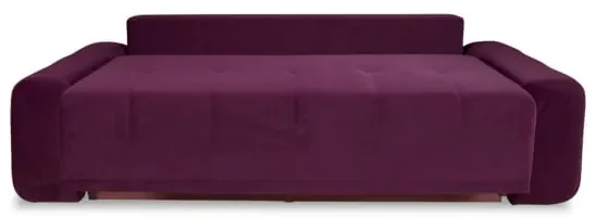 Canapea Extensibila Cu Lada Depozitare Dreamer, Visiniu, 260 x 110 x 100 Cm