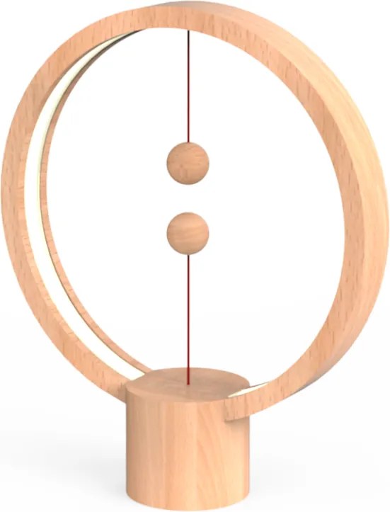 Veioză Heng Balance - Round - Lemn Deschis