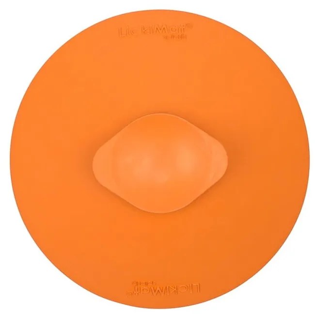 Covoraș de lins pentru baie Splash Orange – LickiMat