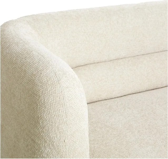 Canapea crem 237 cm Kialy – Light & Living