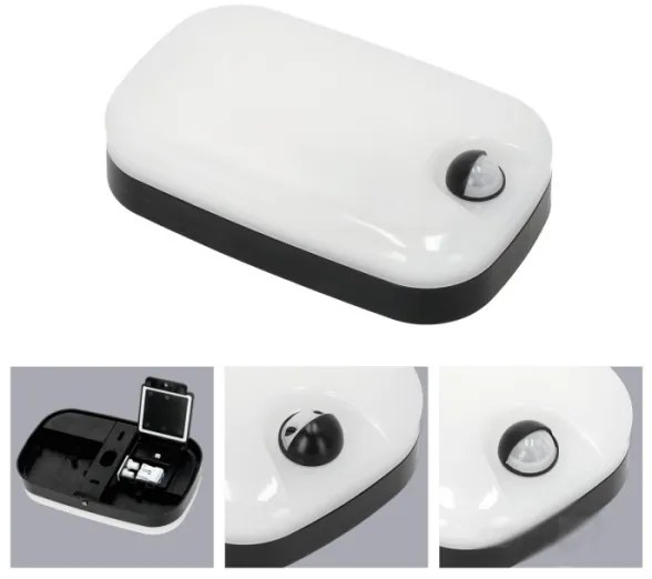 Aplică LED de exterior cu senzor BAVANO LED/15W/230V 3000/4000/5700K IP54