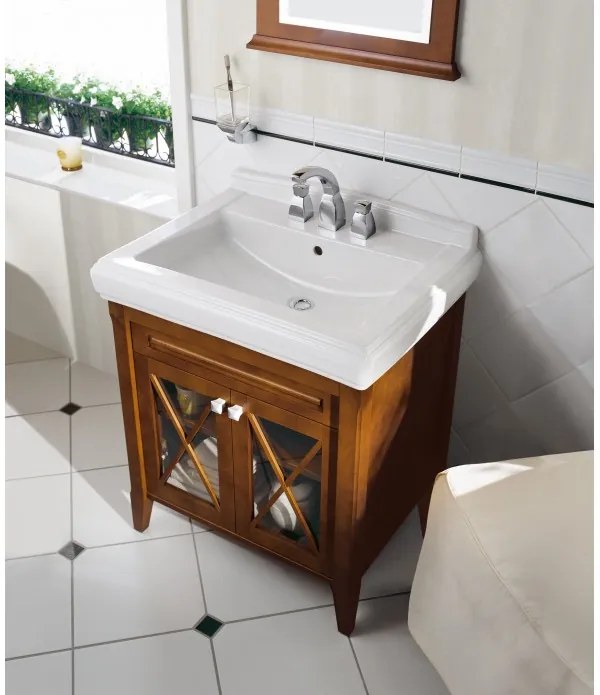 Dulap baza, Villeroy&amp;Boch Hommage, lemn nuc, 68.5x75.5x54cm, 899500