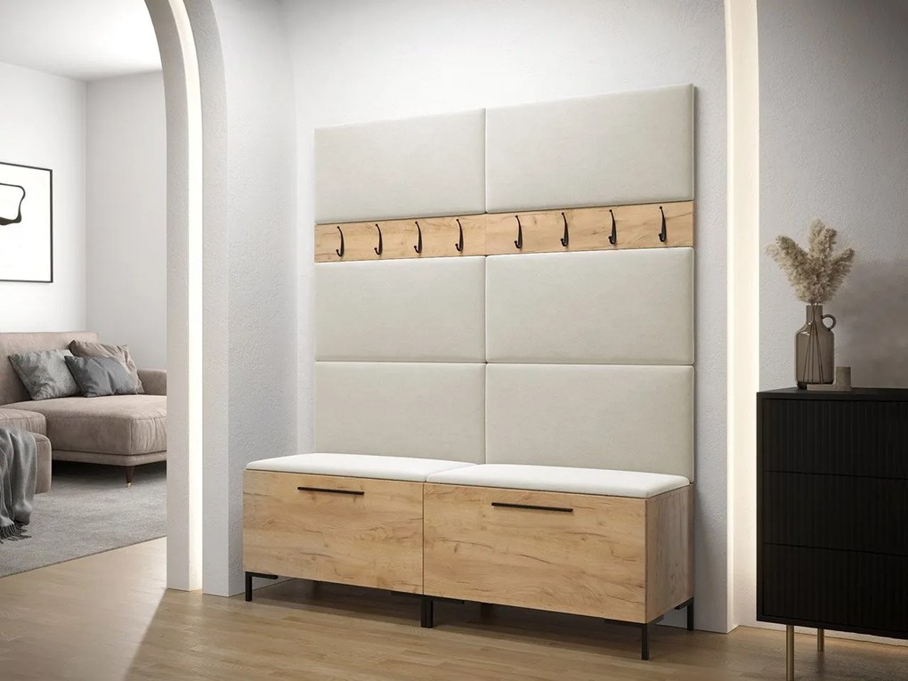 Set mobilier hol Frisala II (stejar craft) (Manila 02). 1060440