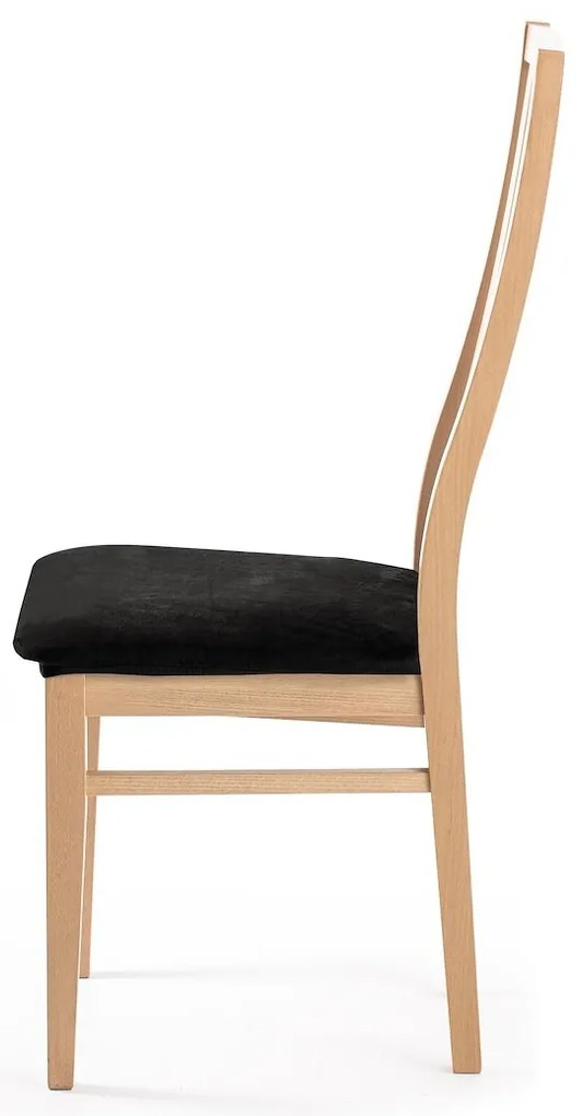 Restilo Husă elastică pentru scaun Sento negru, 40x 40 + 5 cm