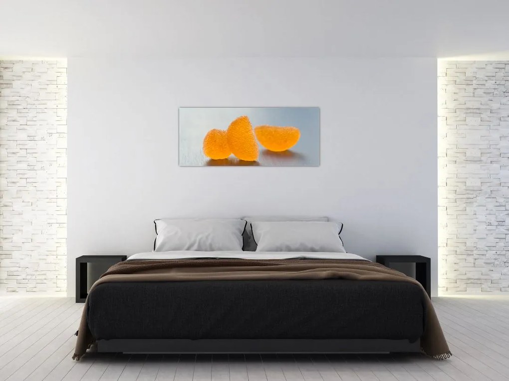 Tablou cu mandarine (120x50 cm)