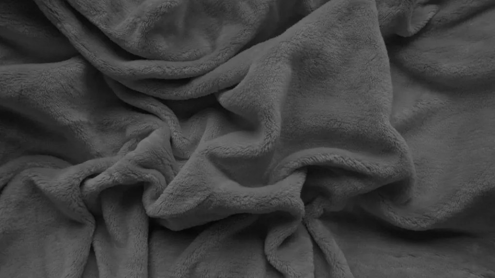 Cearsaf Cocolino microplus cu elastic SOFT 140x200 cm gri inchis