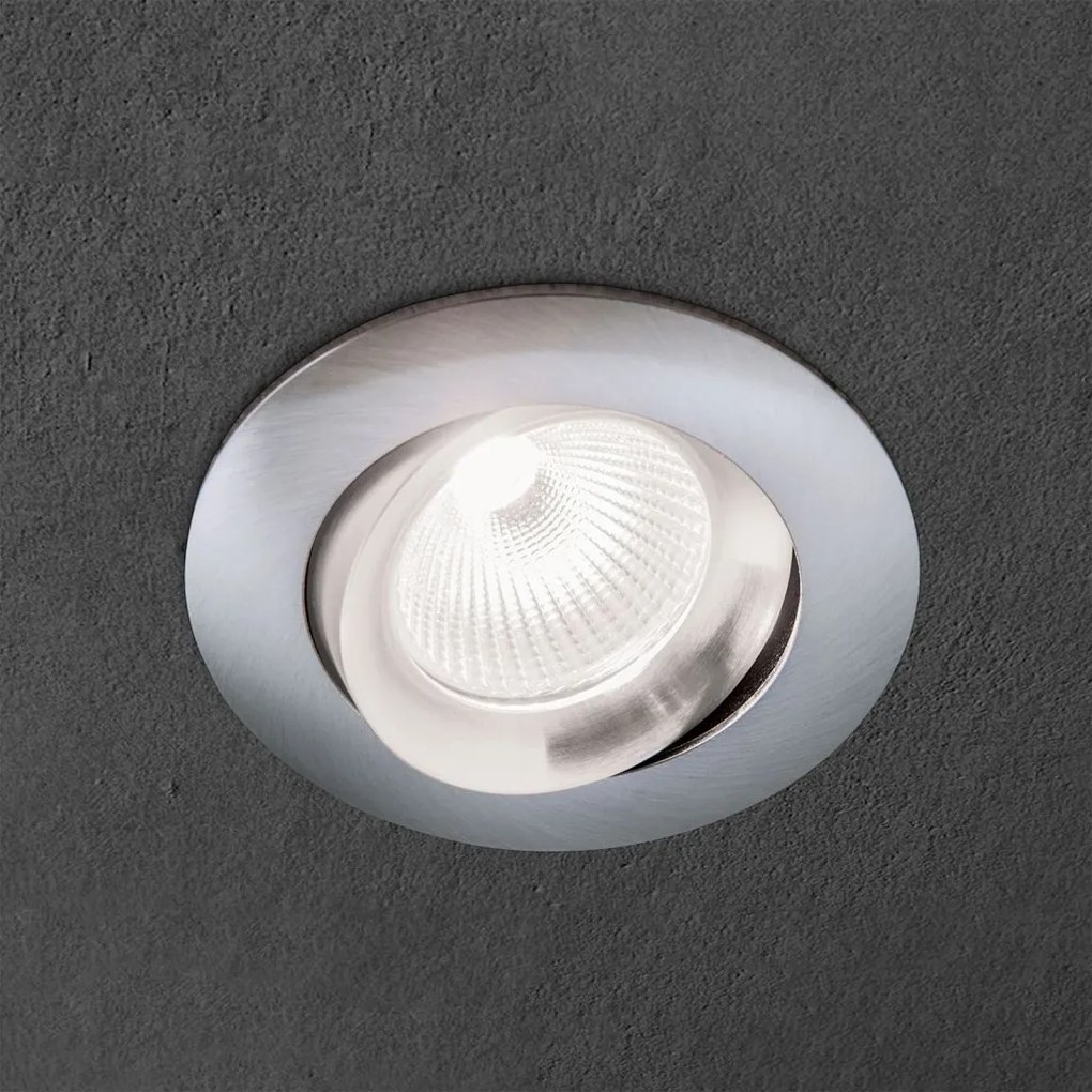 Spot incastrabil tavan directionabil CHOICE crom satin D-9cm