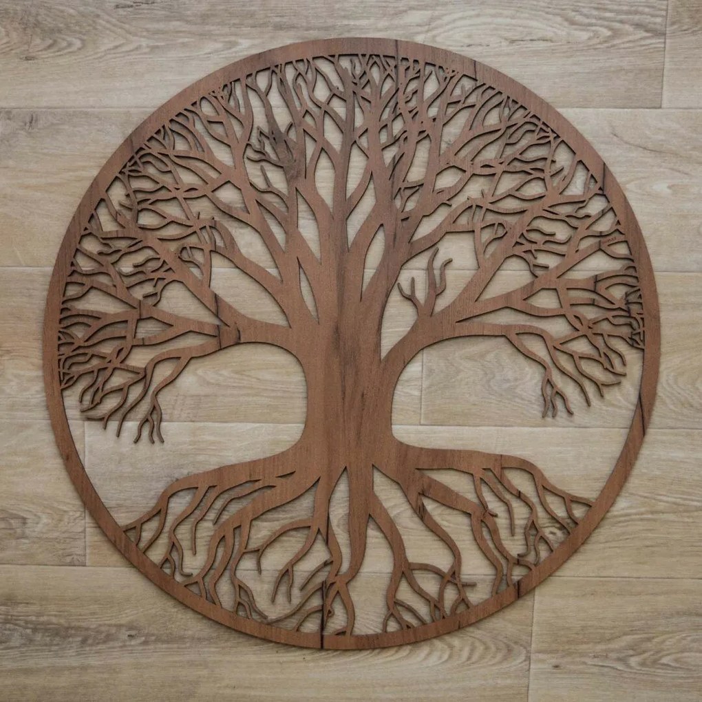 DUBLEZ | Decorațiune din lemn - Copacul Vieții Gaius