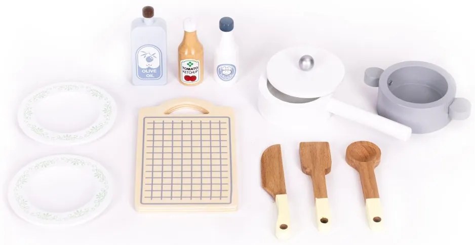 Bucătărie pentru copii elegantă și funcțională cu accesorii