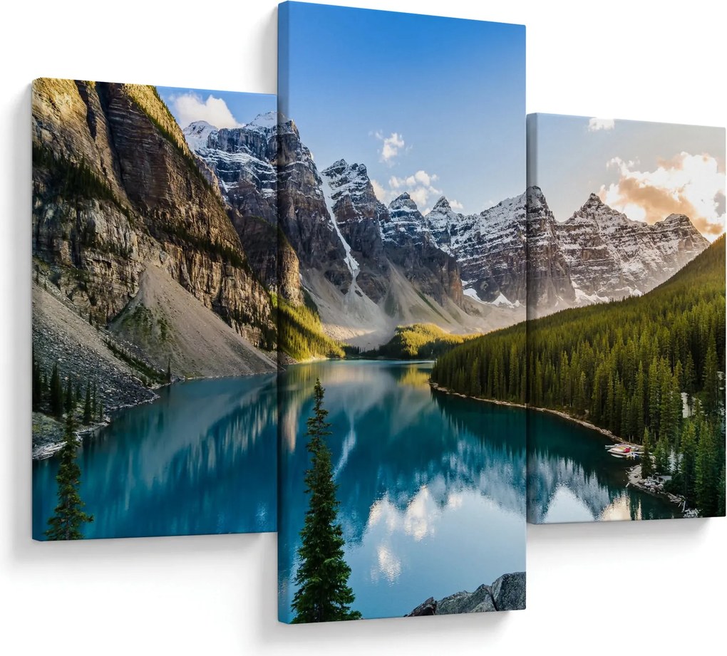 Tablou - Kanada. Parcul național Banff, Moraine Lake (90x60 cm)