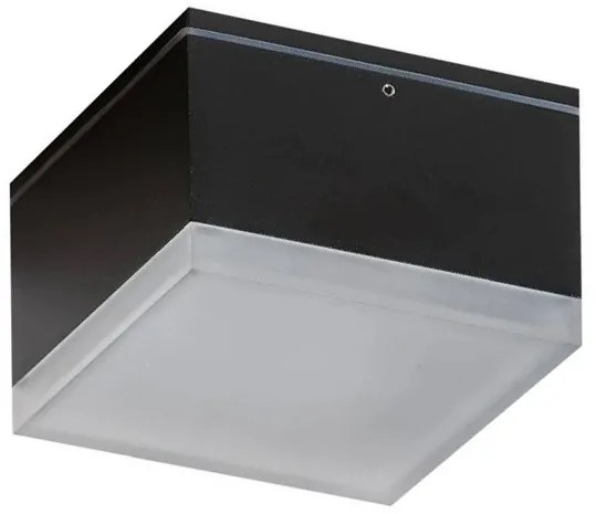 Spot LED aplicat pentru exterior IP54 APULIA S BK