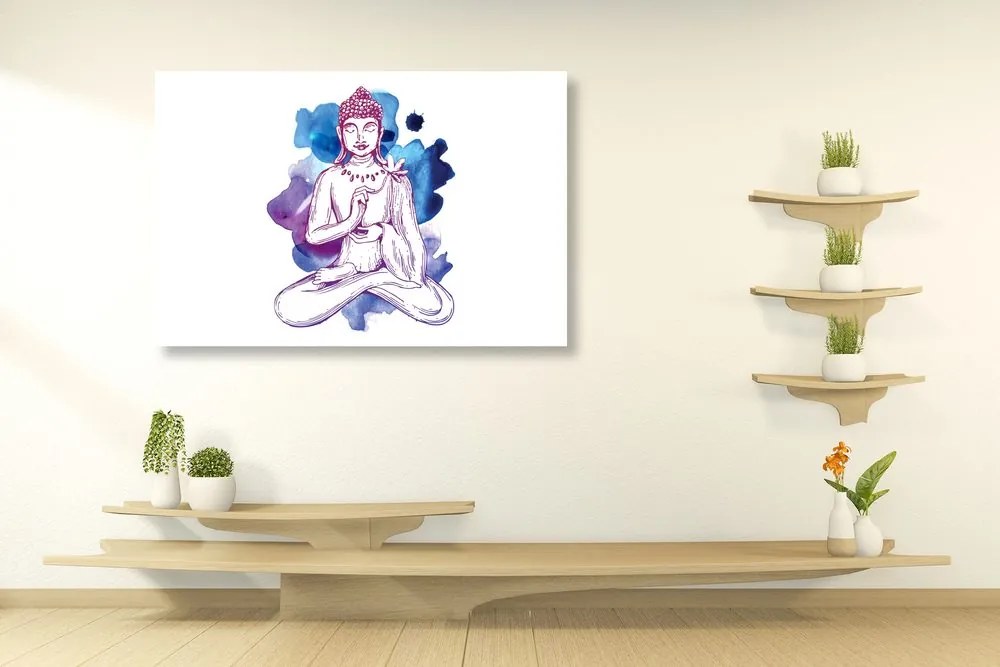 Tablou ilustrația lui Budha