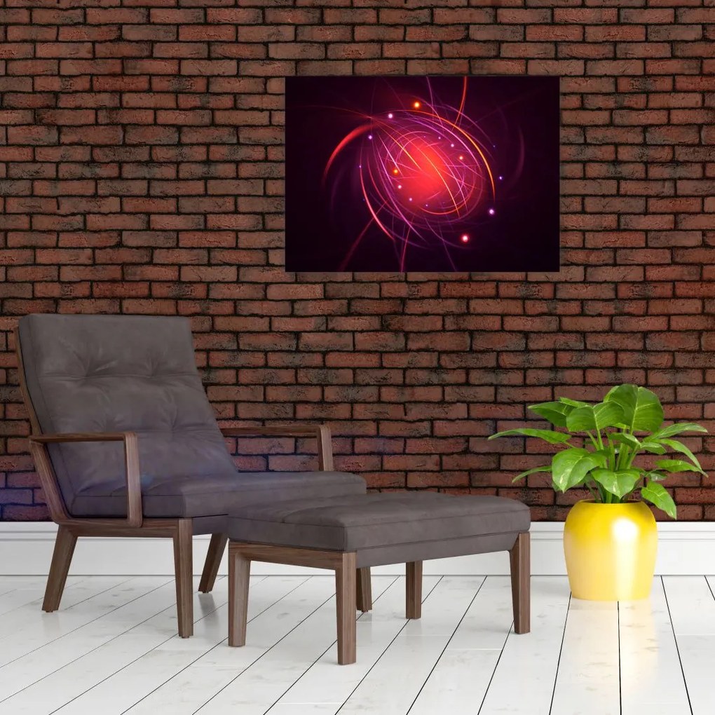 Tabloul modern cu abstacțiune (70x50 cm)