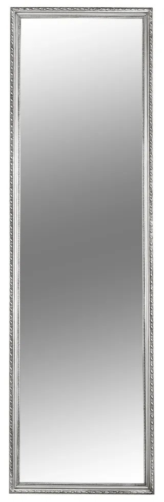 Oglinda cu rama argintie din lemn, MALKIA TYP 3