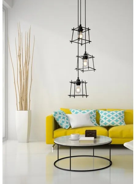 Lustră pe cablu EDGAR 3xE27/40W/230V Lucide 46405/03/30