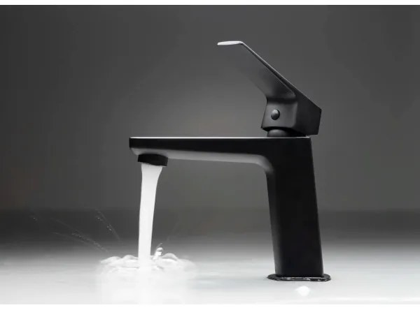 Baterie pentru lavoar Deante BLUR BQL_N20M, neagră