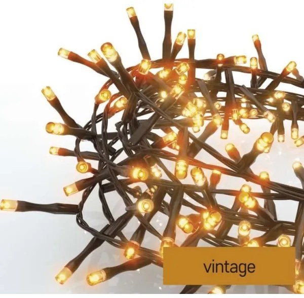 Instalație LED de Crăciun de exterior 300xLED/11m IP44 de modă veche