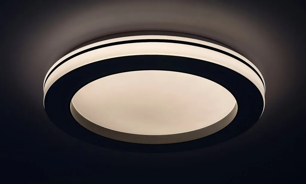 Plafoniera LED cu telecomanda, Cooperius D 48cm
