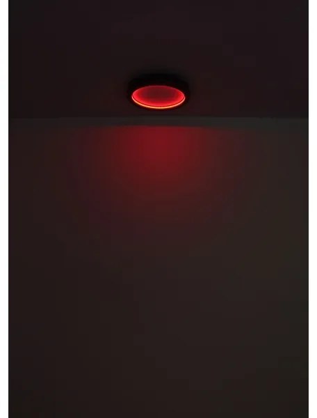 Plafonieră LED RGBW dimabilă BRANZA LED/24W/230V Globo 41374-24 + telecomandă