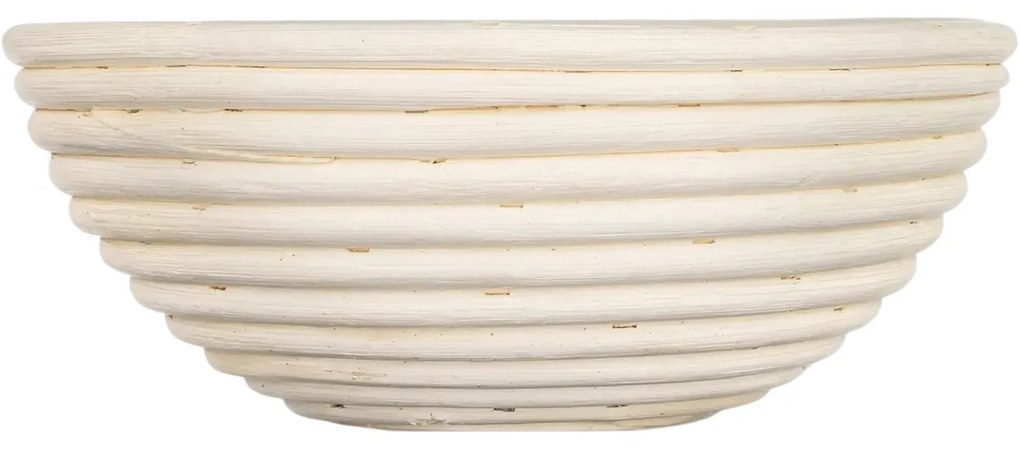 Banquet Coș rotund pentru aluat Natural diametru21 x înălțime 7,5 cm, flori