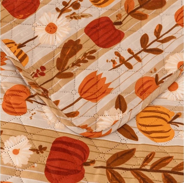 Cuvertura de pat PUMPKIN STRIPES, colorata Dimensiune: 220 x 240 cm