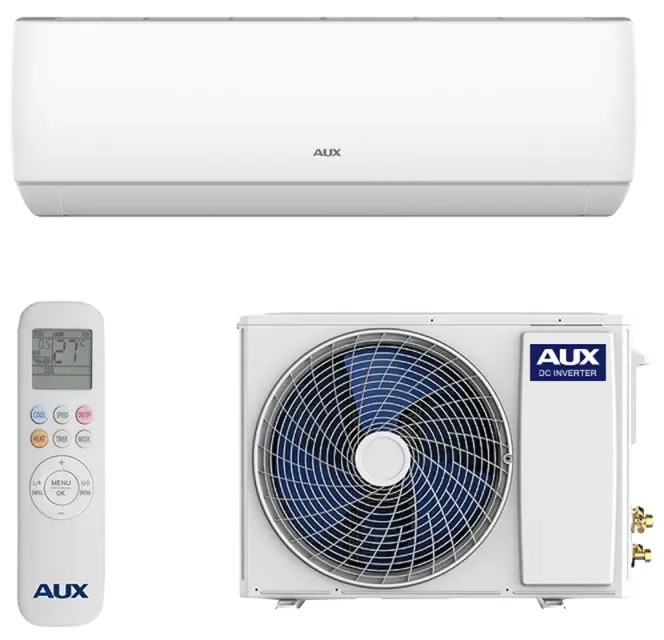 Aer condiționat cu invertor AUX J-Smart ASW-H09B5C4/JOR3DI-C3, A++, Până la 19 m2, WiFi, Autocurățare, Mod vacanță, Plasmă rece, Alb