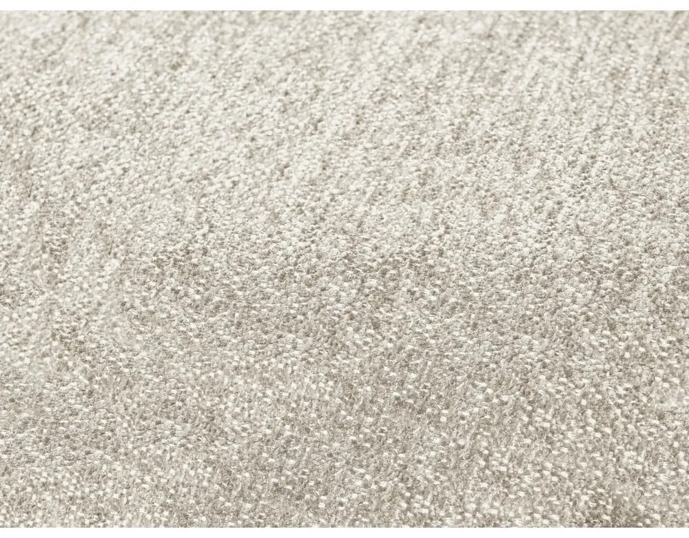 Colțar alb extensibil/cu spațiu de depozitare cu tapițerie din chenille (cu colț pe partea stângă/cu șezlong) Everest – Bobochic Paris