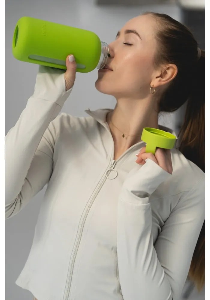 Sticlă verde de călătorie 720 ml Electric Lime – Muuki